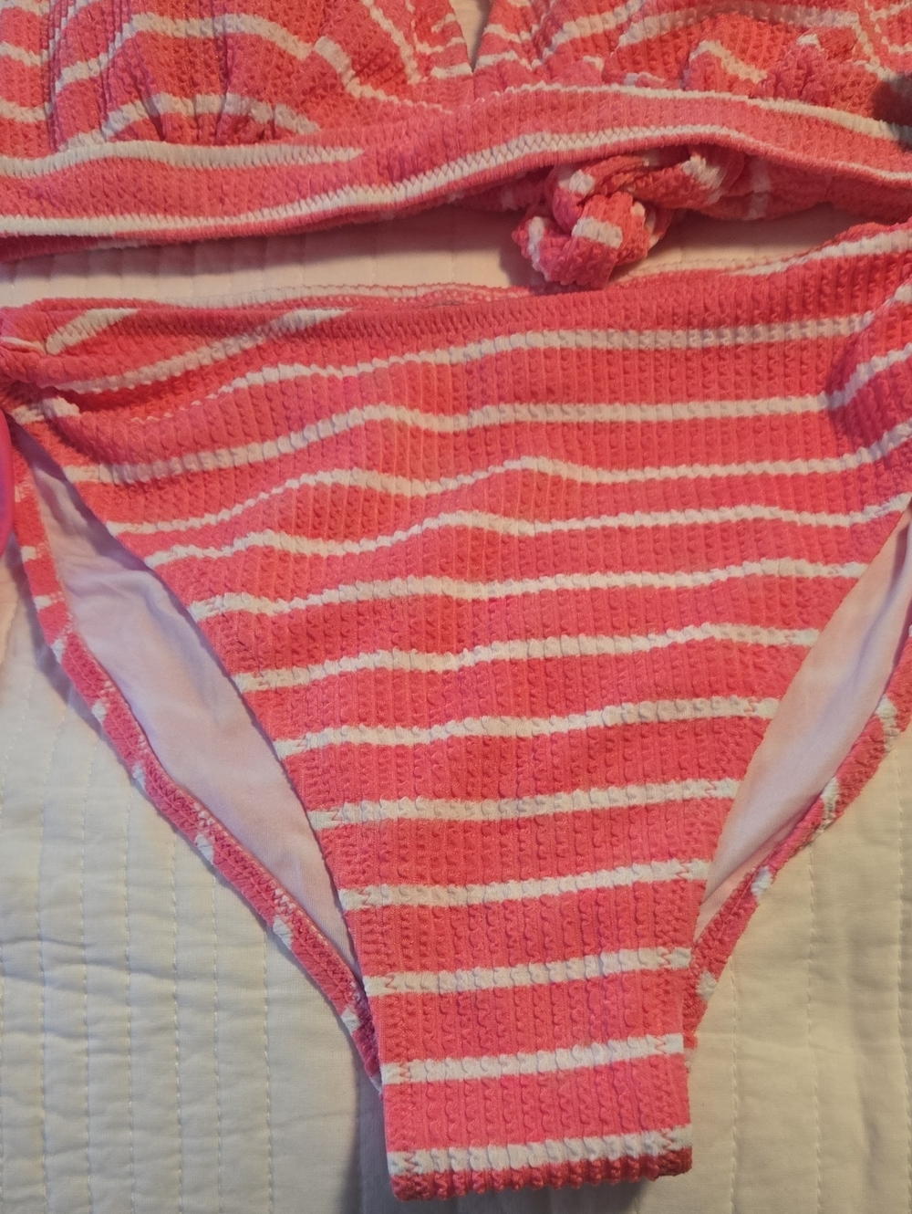 BMJL PINK WHITE BIKINI - Picture 3 of 9